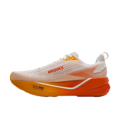 Zapatillas Ghost Max 4 hombre White/Orange/Red lateral