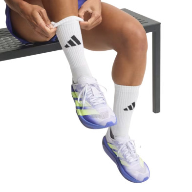 Zapatillas Adidas Adizero Dropset Pro Trainer mujer lila para el gimnasio y running corto