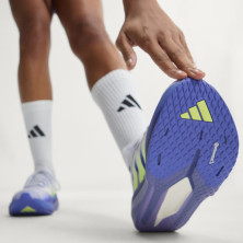 Zapatillas Adidas Adizero Dropset Pro mujer liila suela de caucho continental