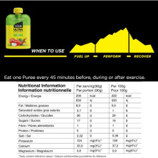 Naak Ultra Energy Puré 90g Apple & Maple Sirup
