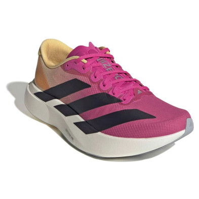 Zapatillas Adidas Adizero Evo SL Woven mujer fucsia naranja y negro