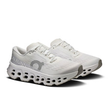 Zapatillas On Running Cloudmonster 3 mujer White Wolf