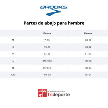 Malla corta Brooks Dash Half Tight hombre Black