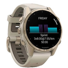 Reloj Garmin Multideporte Fenix 8 AMOLED Zafiro 43 mm lateral