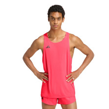 Camiseta tirantes Adidas Adizero Essentials Singlet hombre Solar Turbo