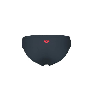 Bañador slip Arena Swim Briefs Poseidonia hombre gris rojo