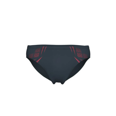 Bañador slip Arena Swim Briefs Poseidonia hombre Asphalt