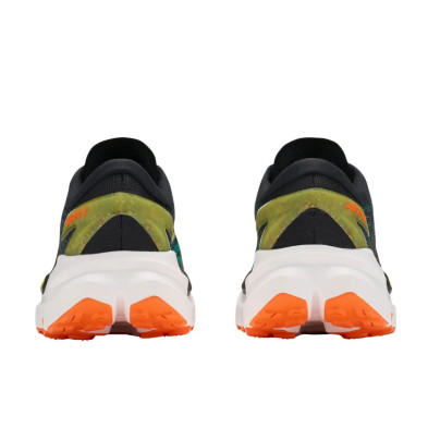 Zapatillas Hoka Mafate X Hombre Neon Hoka Black Electric Aqua talones