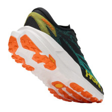 Zapatillas Hoka Mafate X Hombre Neon Hoka Black Electric Aqua placa fibra de carbono