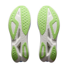 Zapatillas Hoka Mach X 3 hombre Cosmic Grey/ Virtual Blue suela velocidad propulsiva