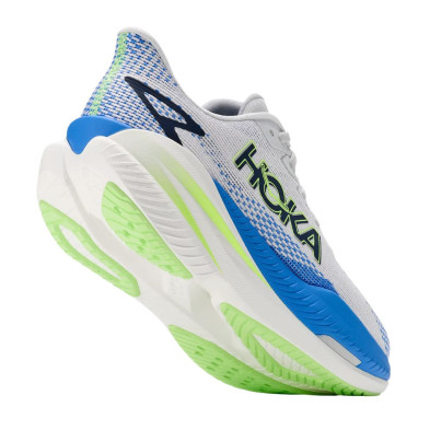 Zapatillas Hoka Mach X 3 hombre gris claro, azul, verde lima