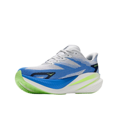 Zapatillas Hoka Mach X 3 hombre Cosmic Grey/ Virtual Blue con entresuela de PEBA