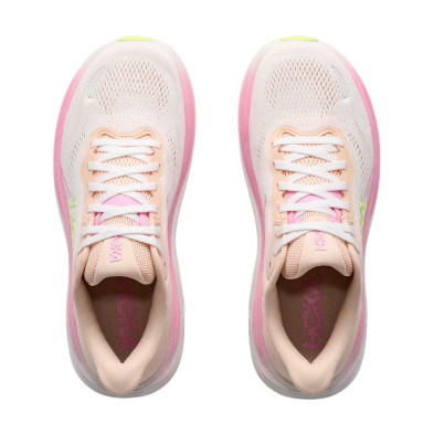 Zapatillas Hoka Clifton 11 mujer Tangerine Glow White nuevo empeine de malla técnica mejorada