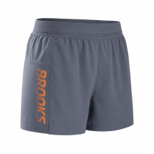 SOLO Pantalón running Brooks Journey 5" Short hombre Storm/ Speed logo