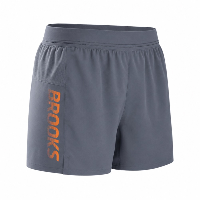 SOLO Pantalón running Brooks Journey 5" Short hombre Storm/ Speed logo