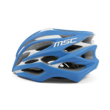 Casco MSC Inmold lateral azul
