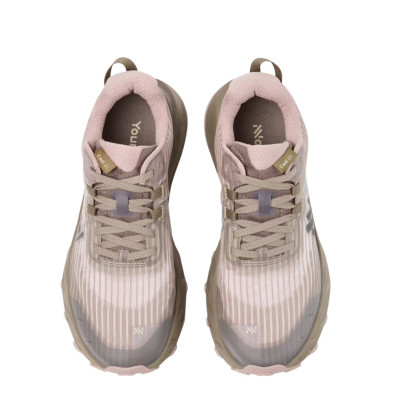 Zapatillas NNormal Cadí mujer Brown Pink con guias de cordones