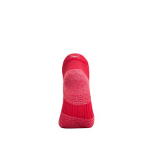 Calcetines invisibles Hoka No Show Run Pack de 3 Egg Yolk/ Cerise/ Virtual Violet rojo cereza