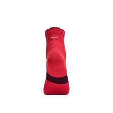 Calcetines Hoka Quarter Run Pack de 3 Egg Yolk Cerise Virtual Violet rojo cereza