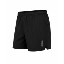 Pantalón running Hoka Glide 5' Shorts con forro hombre Black