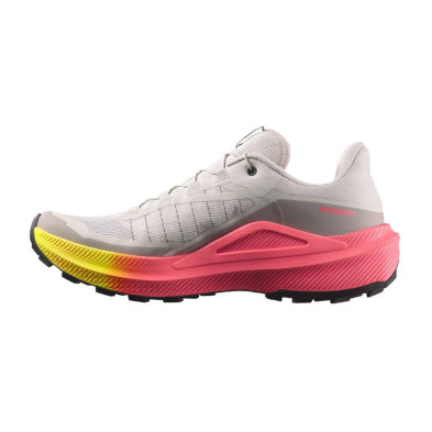 Zapatillas Salomon Genesis 2 hombre Gray Violet/ Safety Yellow/ Neon Flame