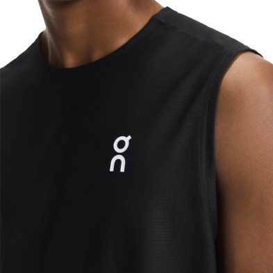 Camiseta Tank On Running Court-T hombre Black logo