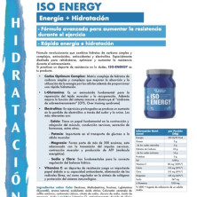 Iso Energy Victory Endurance monodosis 30 g tabla