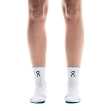Calcetines Elite Run Sock Mid White/ Ivory