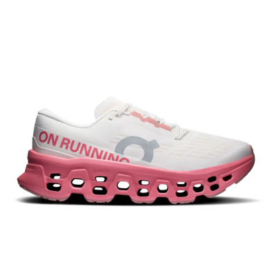 Zapatillas On Running Cloudmonster 3 mujer Ivory/ Camellia