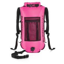 Boya Mochila Seguridad Aguas Abiertas rosa BuddySwim