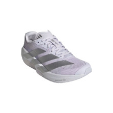 Zapatillas Adidas Adizero Dropset Pro mujer Frozen Purple Silver Metallic Cloud White superligera con amortiguación