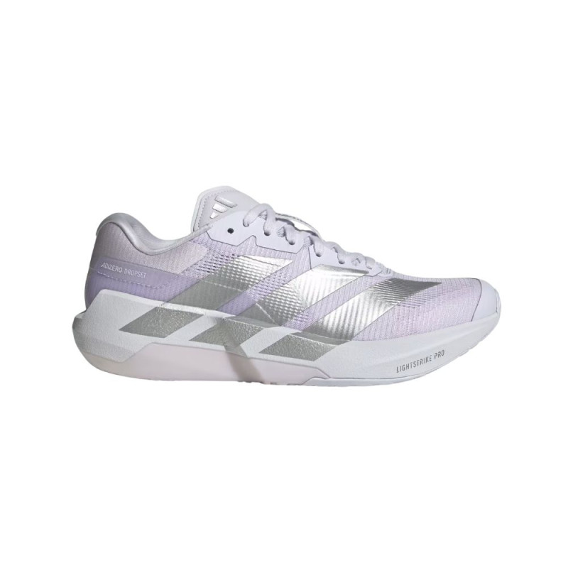 Zapatillas Adizero Dropset Pro mujer Frozen Purple/ Silver Metallic/ Cloud White