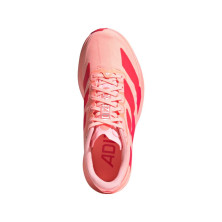 Zapatillas Adidas Adizero Evo SL Woven mujer Frozen Turbo Lucid Red Silver Metallic perfecto para 10k