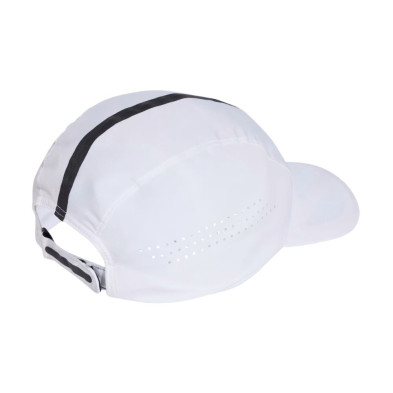 Gorra Adidas Running X Adizero Unisex blanco y negro