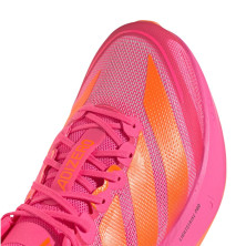 Zapatillas Adidas Adizero Boston 13 Hombre Lucid Pink/ Lucid Orange/ Iron Metallic  empeine textil y de malla