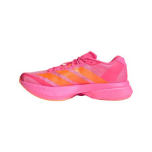 Zapatillas Adidas Adizero Boston 13 Hombre Lucid Pink/ Lucid Orange/ Iron Metallic
