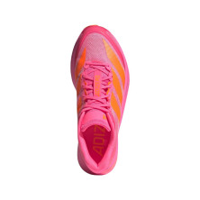 Zapatillas Adidas Adizero Boston 13 Hombre Lucid Pink/ Lucid Orange/ Iron Metallic