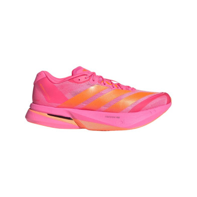 Zapatillas Adidas Adizero Boston 13 Hombre Lucid Pink/ Lucid Orange/ Iron Metallic