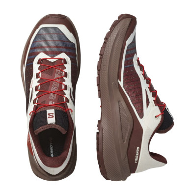 Zapatillas Salomon Genesis 2 hombre Vanilla ice/Iron/Lava Falls activeCHASSIS renovado para más estabilidad