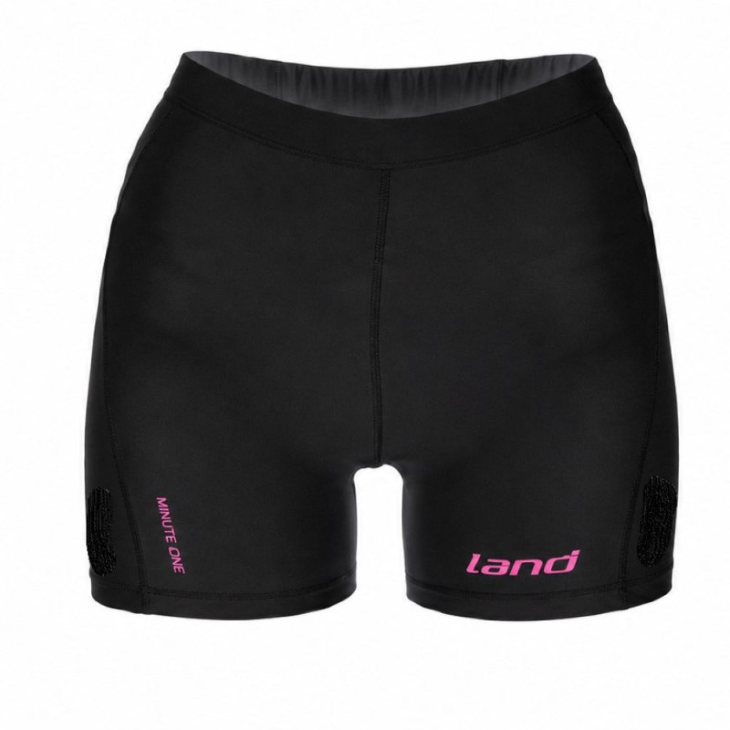 Malla running minute One mujer negra Land delantera
