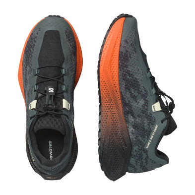 Zapatillas Salomon Aero Glide 4 Grvl hombre verde naranja las todoterreno de Salomon