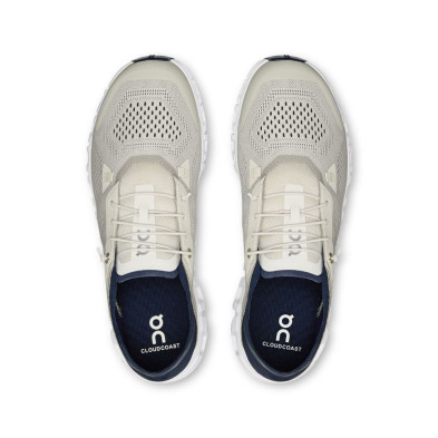 Zapatillas On Running Cloud 6 Coast hombre beige azul marino