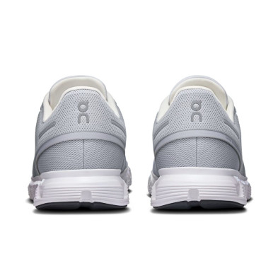Zapatillas On Running Cloud 6 hombre Glacier White  talones, ahora más comodidad