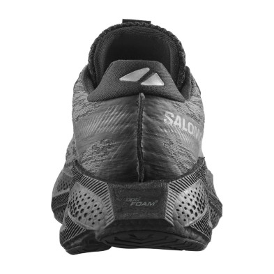 Zapatillas Salomon Aero Glide 4 mujer Black Black Asphalt talón drop 8mm