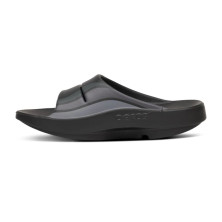 Sandalias Oofos Recovery Ooahh Sport Black Wave tecnolofia oofoam