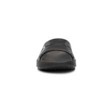 Sandalias Oofos Recovery Ooahh Sport Black Wave delante