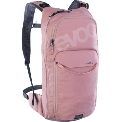 Mochila EVOC Stage 6 + Bolsa hidratación 2L rosa