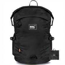 Mochila Mac in a Sac Travelite negra 20 frontal
