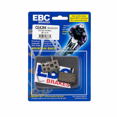 Pastillas freno de disco EBC CFA394 AVID JUICY pack