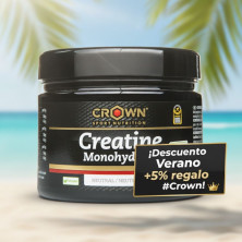 Creatina monohidrato creapure 300gr Crown Sport
